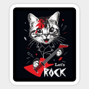 Let's Rock Sticker